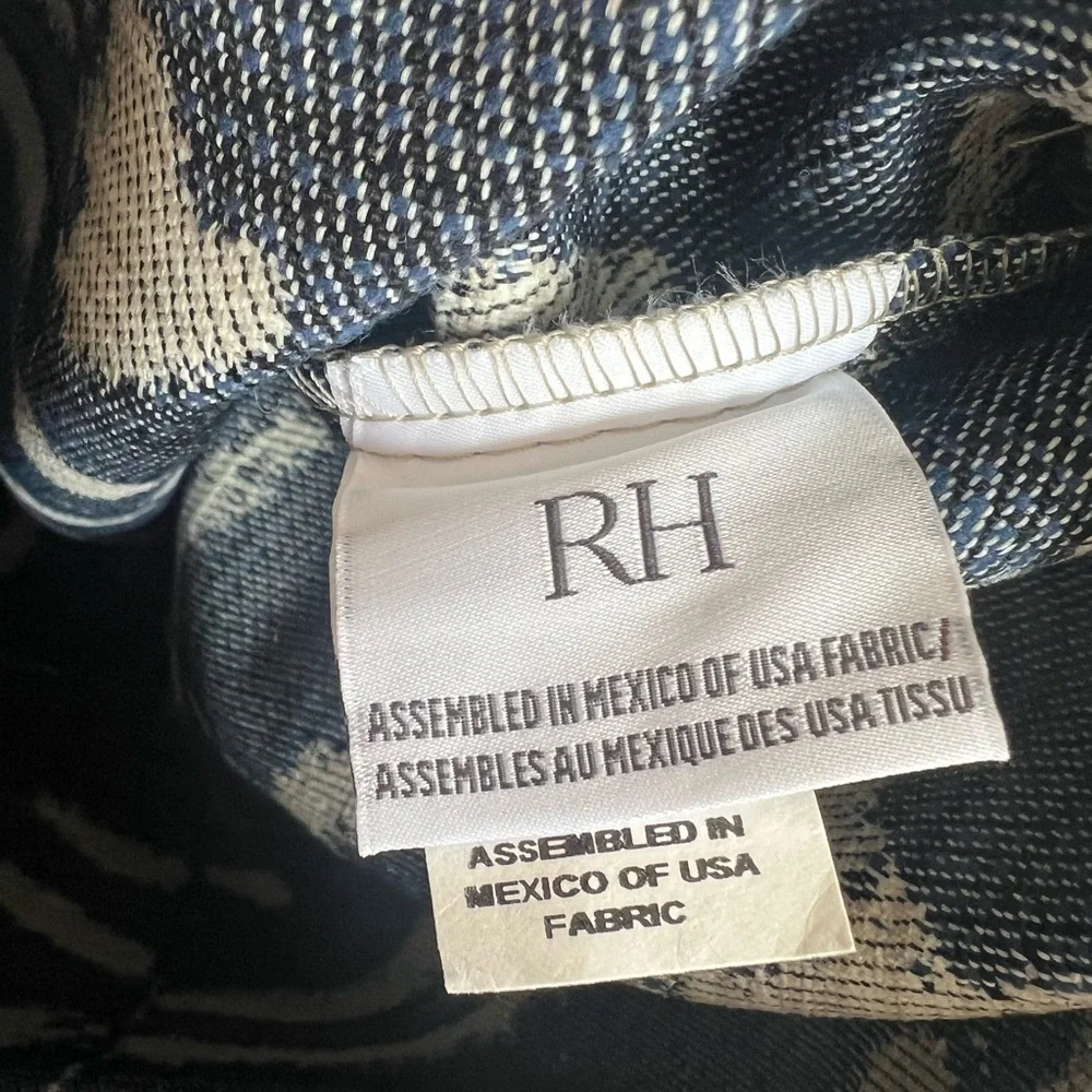 Restoration Hardware-Outdoor pillow covers Bella-Dura Sumi set of (4)
